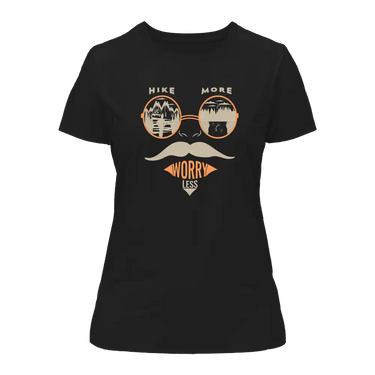 Hike More Worry Less T-Shirt for Women